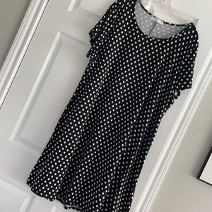 Polka Dot plus size dress